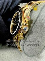 Rolex Cosmograph Daytona 40 mm Gold Black Dial Black Sub Dial Copy - Image 3