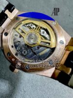 Audemars Piguet Royal Oak? ?Ref: 15510? Black? Dial With Black Leather? Bracelet Copy - Image 2