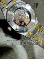 Audemars Piguet Royal Oak? 41 mm Gold Fully Iced Out Arabic Dial Two Tone Bracelet - Image 5
