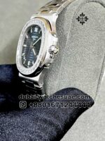 PATEK PHILIPPE 5711/1300A - NAUTILUS SELF-WINDING Blue Dial With Stoned Bezel - Image 4