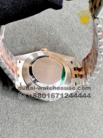 Rolex Date just 41mm 126301 Rose Gold and Stainless Steel Fully Iced Out - Image 5