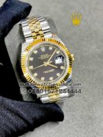 Rolex date just two tone Gray 41 mm