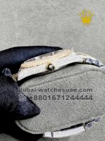 Rolex Datejust 41mm 126301 Gold and Stainless Steel Fully Iced Out - Image 4