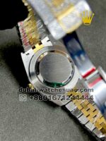 Rolex Datejust 41mm 126301 Gold and Stainless Steel Fully Iced Out - Image 6