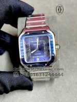 Santos de Cartier Blue Dial and Bezel