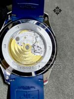 Patek Philippe Aquanaut 5167A Replica Super Clone Blue Dial With Blue Rubber  Strap - Image 4