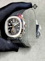Patek Philippe Aquanaut 5968A-001 Black Dial  Chrono with Black Rubber Strap - Image 5