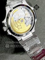 PATEK PHILIPPE Nautilus Ladies Automatic Blue Dial Stoned Bezel Reference #7118/1200A-011 - Image 4