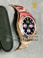 Rolex? Cosmograph Daytona  Black Dial Rose Gold  Sub Dial With Gold Plated Oyster Bracelet - Image 3