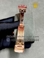 Rolex? Cosmograph Daytona Rosegold Dial With Black Sub Dial Gold Plated Oyester Bracelet - Image 5