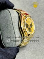 Rolex  Cosmograph Daytona Yellow gold Dial Black Sub Dial With Gold Plated Yellow Gold Oyster Bracelet - Image 2