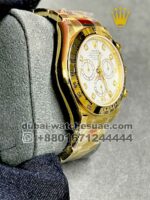 Rolex  Cosmograph Daytona Yellow gold White dial Stoned Numeric and Yellow Gold Bracelet - Image 2