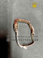 Rolex? Cosmograph Daytona Rose Gold Dial With Black Numeric and Gold Plated Oyester Bracelet - Image 6