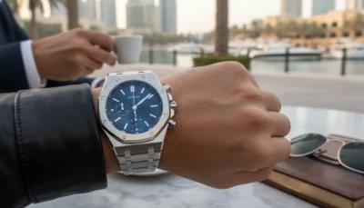 Audemars Piguet Royal Oak luxury watch in UAE lifestyle