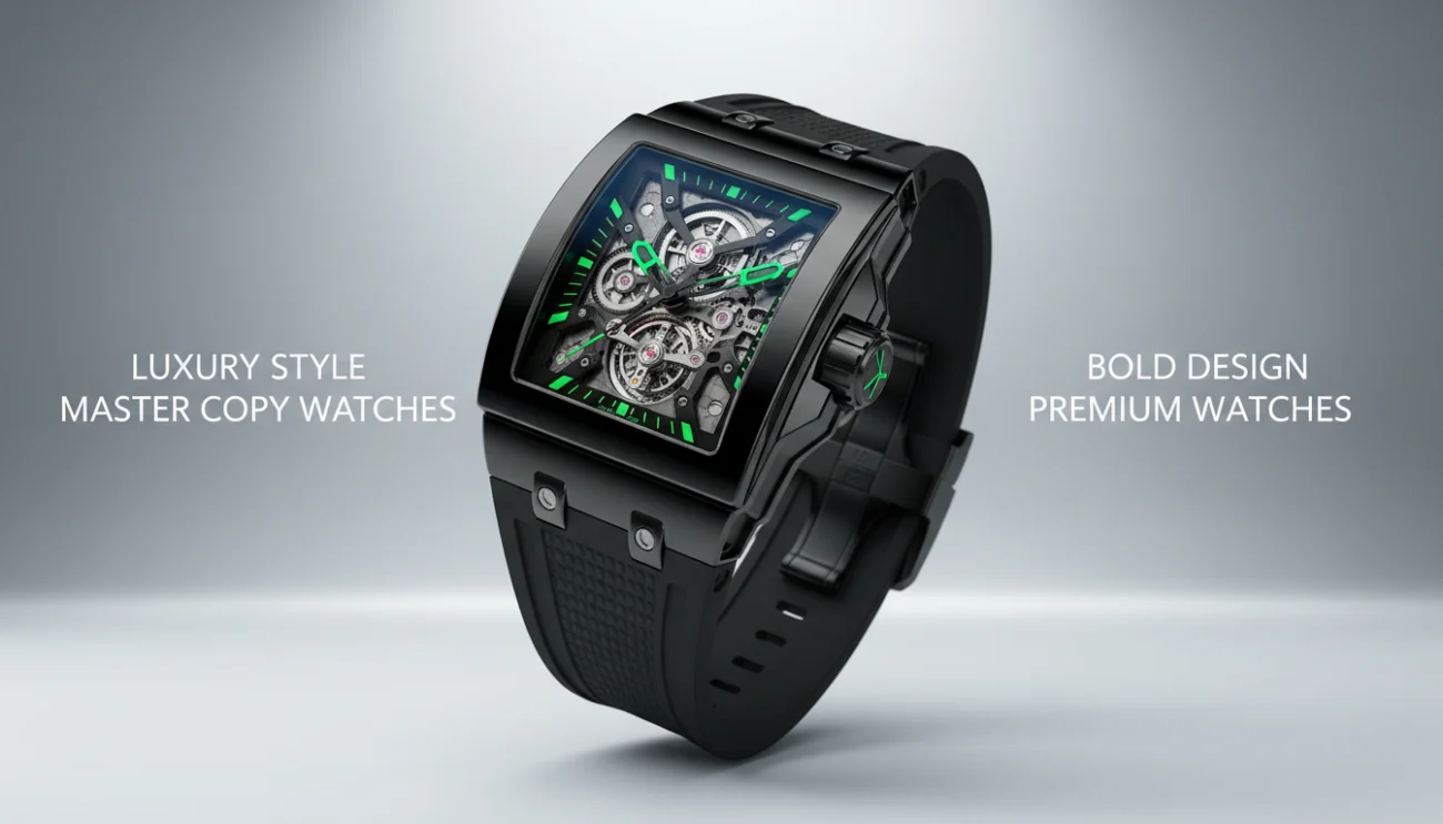 Master copy watches showcasing luxury style, bold design, and premium craftsmanship.